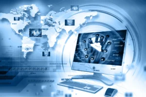 Imagen mostrando una página web en Colombia